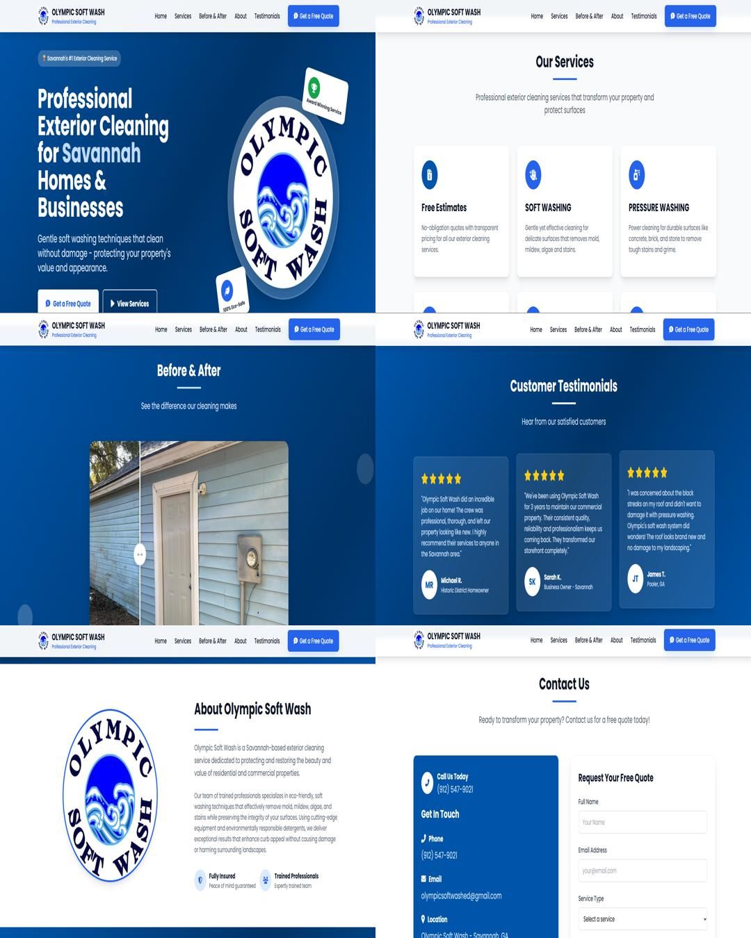 Olympic Softwash Layout